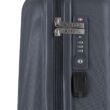 Gabol Vermont kabinbőrönd USB töltő porttal, 55x40x20cm, kék