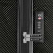 Gabol SAND kabinbőrönd USB töltő porttal, 55x40x20cm, Fekete