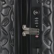 Gabol RENDER kabinbőrönd USB töltő porttal, 55x40x20cm, Fekete