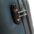 RONCATO Speed bővíthető 4 kerékű Puha Bőrönd TSA zárral,  78 cm, Kék