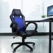 Kép 2/8 - SONGMICS Gaming szék, irodai szék