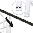 Kép 5/6 - SONGMICS 187 cm magas ruhaállvány törtfehér