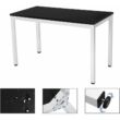 Kép 6/7 - Modern számítógép asztal fekete-fehér