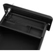 Kép 4/9 - SONGMICS mobil konténer, iratszekrény, irodai szekrény kerekekkel, fekete