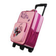 Kép 9/10 - BONTOUR Vászon Gyermekbőrönd 2 Kerékkel, Pillangó mintával