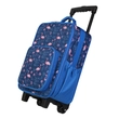 Kép 9/10 - BONTOUR Vászon Gyermekbőrönd 2 Kerékkel, Flamingó Mintával