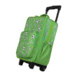 Kép 9/10 - BONTOUR Vászon Gyermekbőrönd 2 Kerékkel, Focis mintával