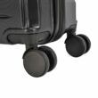 Kép 9/10 - BONTOUR “SPINNER” 3 db-os Bőrönd Szett, Duplakerekes Gurulós bőrönd TSA zárral, Fekete
