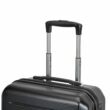 BONTOUR “SPINNER” 3 db-os Bőrönd Szett, Duplakerekes Gurulós bőrönd TSA zárral, Fekete