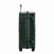 Kép 3/10 - BONTOUR “SPINNER” 3 db-os Bőrönd Szett, Duplakerekes Gurulós bőrönd TSA zárral, Zöld