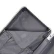Kép 5/9 - BONTOUR “Wave” közepes Bőrönd, Duplakerekes Gurulós bőrönd TSA zárral, Fekete, M méretű