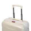 Kép 7/9 - BONTOUR “Wave” közepes Bőrönd, Duplakerekes Gurulós bőrönd TSA zárral, Fekete, M méretű