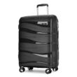Kép 1/11 - Bontour "Flow" 4-kerekes bőrönd TSA számzárral, L méretű, Fekete