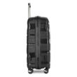 Kép 11/11 - Bontour "Flow" 4-kerekes bőrönd TSA számzárral, L méretű, Fekete