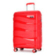 Kép 1/11 - Bontour "Flow" 4-kerekes bőrönd TSA számzárral, L méretű, Piros
