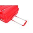 Kép 8/11 - Bontour "Flow" 4-kerekes bőrönd TSA számzárral, L méretű, Piros