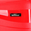 Kép 9/11 - Bontour "Flow" 4-kerekes bőrönd TSA számzárral, L méretű, Piros