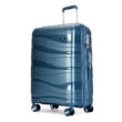 Kép 1/11 - Bontour "Flow" 4-kerekes bőrönd TSA számzárral, L méretű, Jégkék