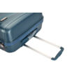 Kép 10/11 - Bontour "Flow" 4-kerekes bőrönd TSA számzárral, M méretű, Jégkék