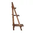 Növénylépcsők, Virágpolc 3 lépcsős 80 x 37 x 93 cm, fenyőfa Sötétbarna