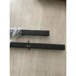 Szennyeskosár, 2 részes szennyestartó létrapolccal, 2 x 46 literes, rusztikus barna-outlet