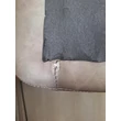 Műbőr étkezőszékek, 2 db vízálló kárpitozott székek, szürke (outlet)