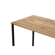Íróasztal Twin Study Desk - Atlantic Pine, Fekete