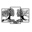 Fém fali dekoráció, Love Tree