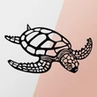 Fém fali dekoráció, Caretta Caretta