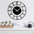 Dekoratív fém falióra, Enzoclock - S011