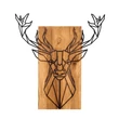 Fa fali dekoráció, Deer