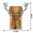 Fa fali dekoráció, Deer