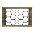 könyvespolc Sueno - White, Walnut