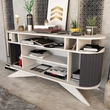Konzolasztal Stor - White, Anthracite