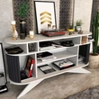 Konzolasztal Stor - White, Anthracite