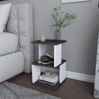 Éjjeliszekrény Carter - Anthracite, White