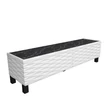 TV szekrény Lerze - White, Black