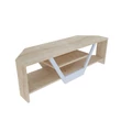 TV szekrény Sares - Oak, White