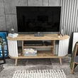 TV szekrény Stor - Oud Oak, White