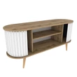 TV szekrény Stor - Oud Oak, White
