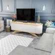 TV szekrény Stor - Sapphire, White