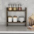 Konyhai polc Denver - Walnut