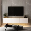 TV szekrény Neon - White v2