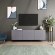 TV szekrény White - Anthracite