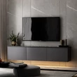 TV szekrény Neon Illuminated - Anthracite