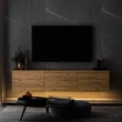 TV szekrény Neon Illuminated - Atlantic Pine
