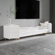 TV szekrény Imaj - Marble, White