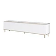 TV szekrény Imaj - Marble, White