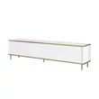 TV szekrény Imaj - White, Gold