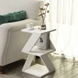 Kis asztal Albeni - White